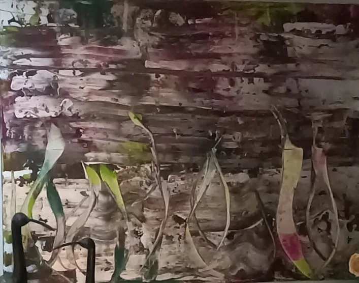 " Muro", acrílico sobre tela. Disponível.